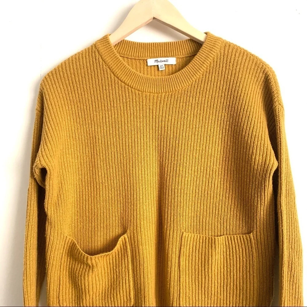 Madewell | Patch Pocket Pullover Sweater j8782